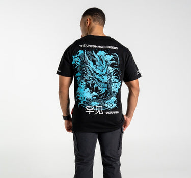 Uncommon "DRAGON" Blk/Blue T-Shirt
