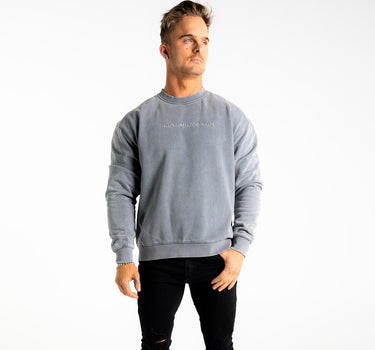 UNCB "Stonewash Grey" Crewneck