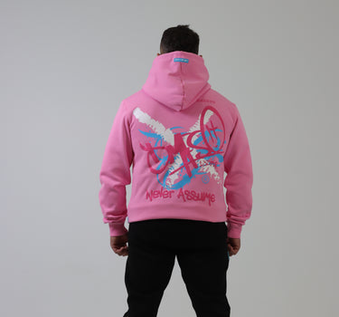 DF DRIP "PINK/PINK" HOODIE