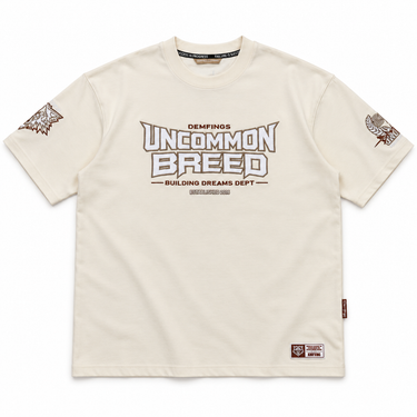 Building Dreams "Beige/Brown" Oversized Tee