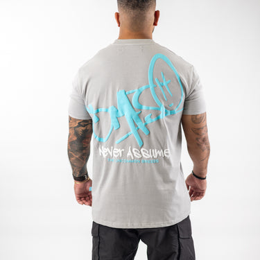Never Assume "Grey Mist" T-Shirt