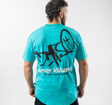 Never Assume "Lagoon" T-Shirt