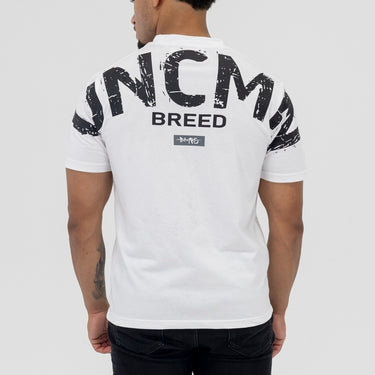 S-UNCMN "White / BLK" T-Shirt