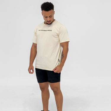 Uncommon Basics "Beige/BLK" T-Shirt