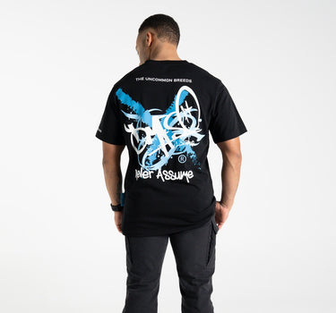 DF DRIP "Blk/Teal/Blue T-Shirt
