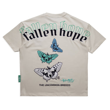 Fallen Butterfly "Beige" T-Shirt