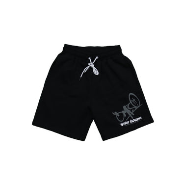 Never Assume "BLK/Grey" Track Shorts