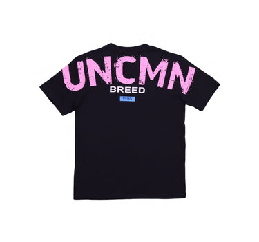 S-UNCMN "BLK/Pastel Pink" T-Shirt