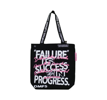 FIS Tote Bag "BLK / Pink"