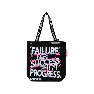 FIS Tote Bag "BLK / Pink"