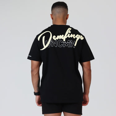 DF UNCMN "BLK / Beige" T-Shirt