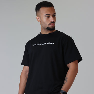 Uncommon Basics "BLK / White" T-Shirt