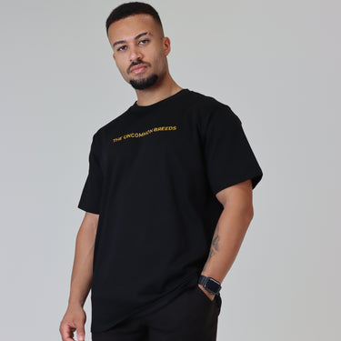 Uncommon Basics "BLK / Gold" T-Shirt