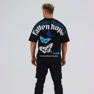 Fallen Buterfly "BLK / Blue" T-Shirt