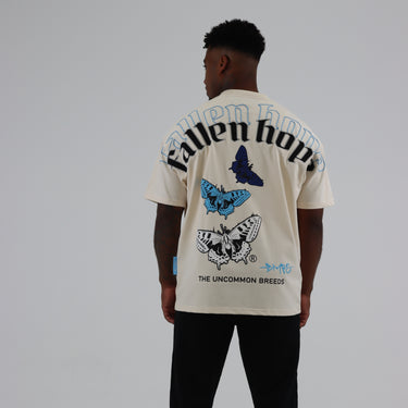 Fallen Buterfly "Beige / BLK " T-Shirt