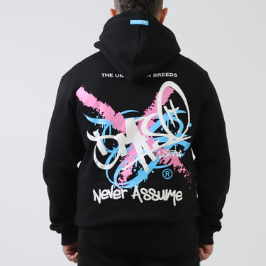 DF DRIP "BLK/PINK" HOODIE