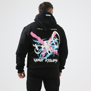 DF DRIP "BLK/PINK" HOODIE