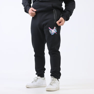 DF DRIP "BLK/PINK" Track Pants