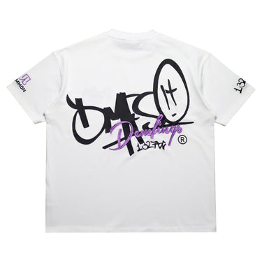 The Lowdown "White/Purple" T-Shirt