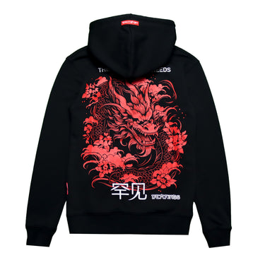 DRGN "BLK/RED" Hoodie