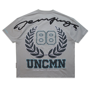 88 WREATHE "Grey/Blue" T-Shirt