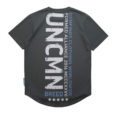 S-SPINE "COAL / WHITE" T-Shirt