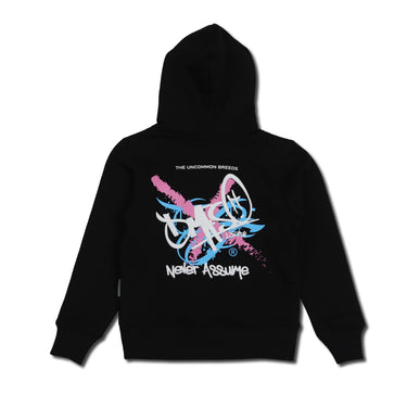 DF Drip "BLK/WHITE" Hoodie KIDS