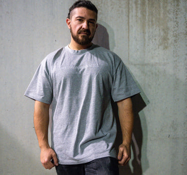 Uncommon Breed - Marle Grey "Oversized Tee"