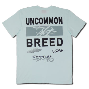 SEAFOAM/BLK "UNCMN/Breed" T-Shirt