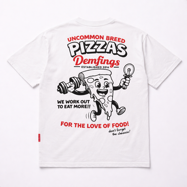Uncommon Breed Pizza's "White" T-Shirt