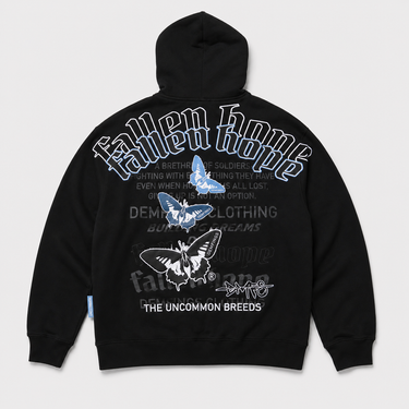 Fallen Butterfly "BLK/BLUE" Hoodie