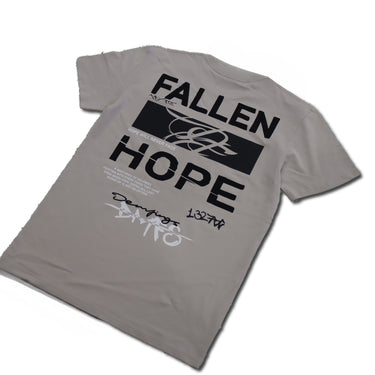 BONE/BLK "FALLEN HOPE" T-Shirt