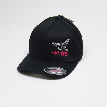 BLK with Pink "ButterflyFX" FLEXFIT Hat